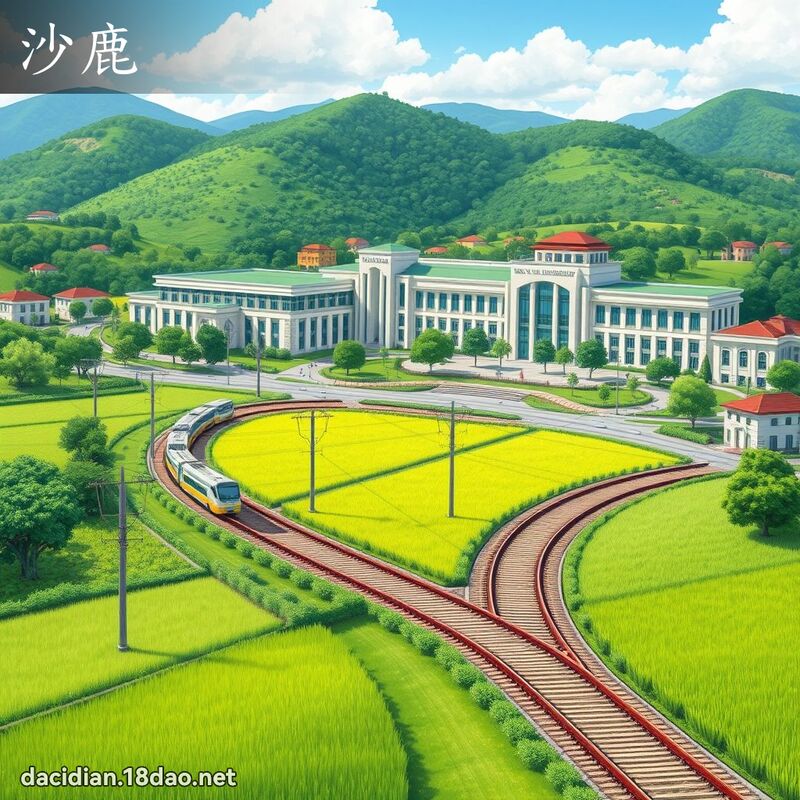 沙鹿 - 國語大辭典配圖