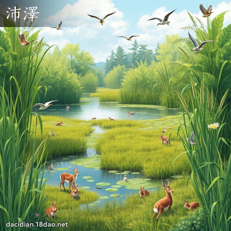 沛澤 - 國語大辭典配圖
