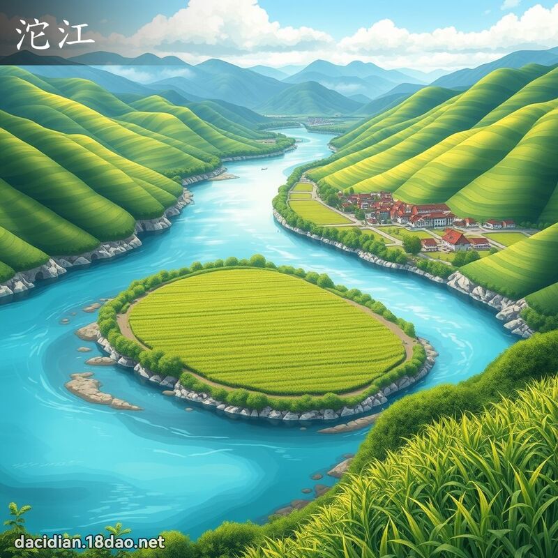 沱江 - 國語大辭典配圖