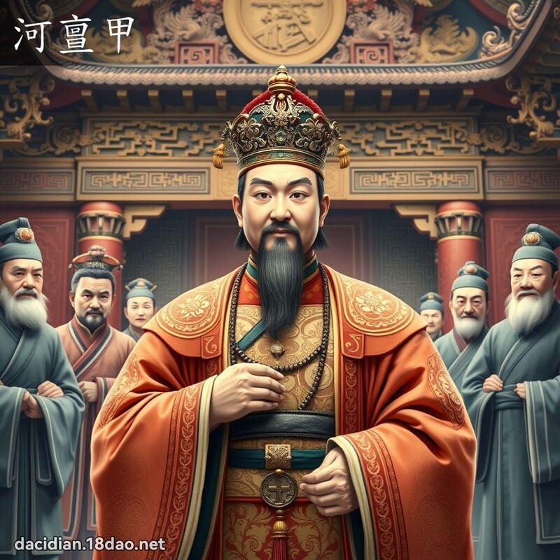 河亶甲 - 國語大辭典配圖