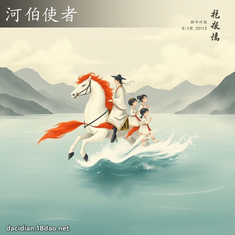 河伯使者 - 国语大辞典配图