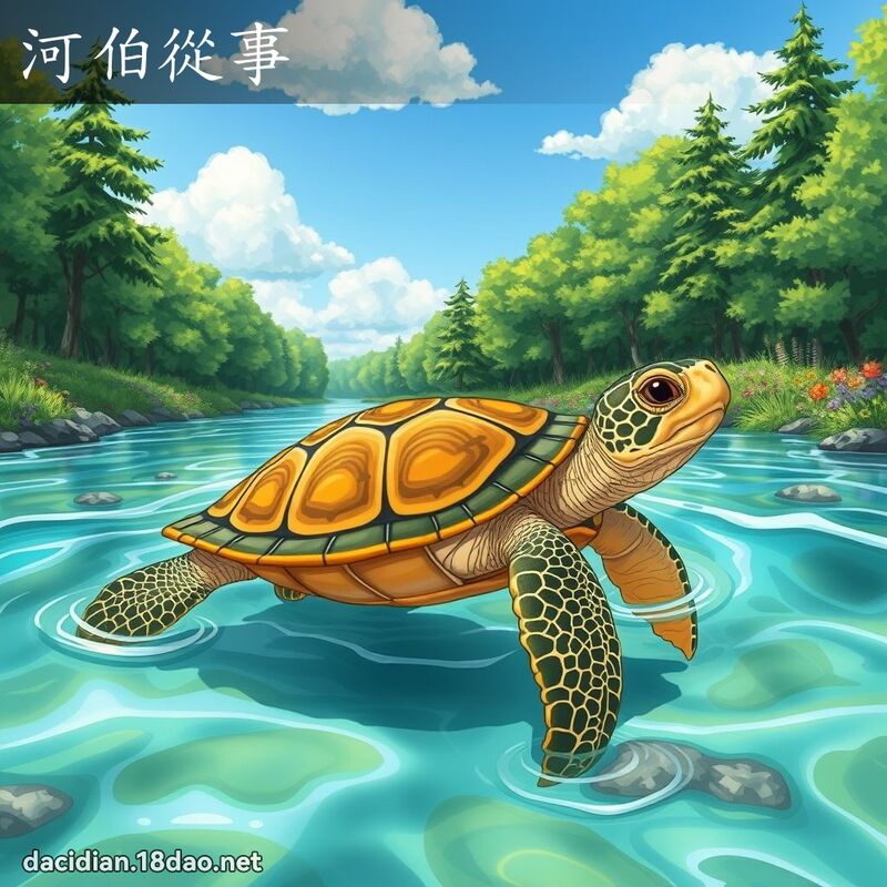 河伯從事 - 國語大辭典配圖