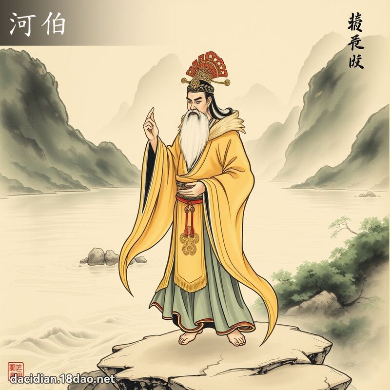 河伯 - 国语大辞典配图