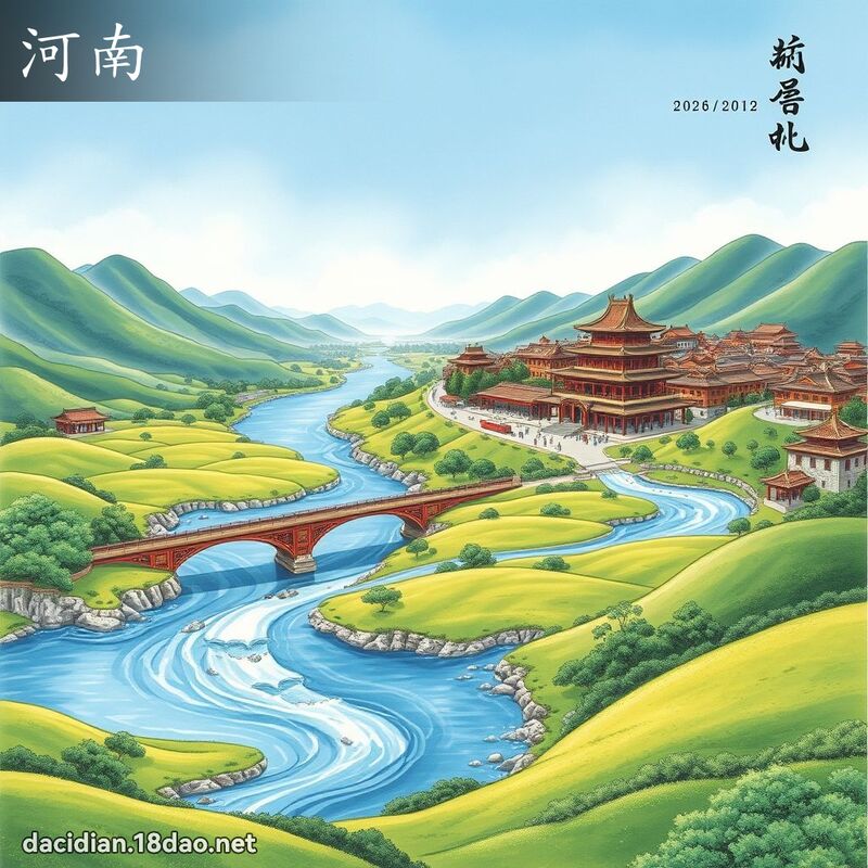 河南 - 國語大辭典配圖