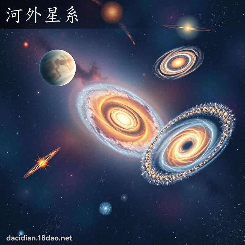 河外星系 - 國語大辭典配圖