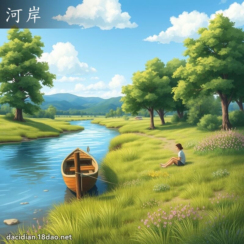 河岸 - 国语大辞典配图