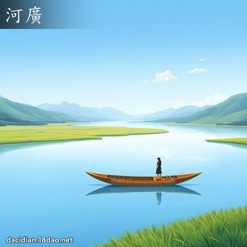 河广 - 国语大辞典配图
