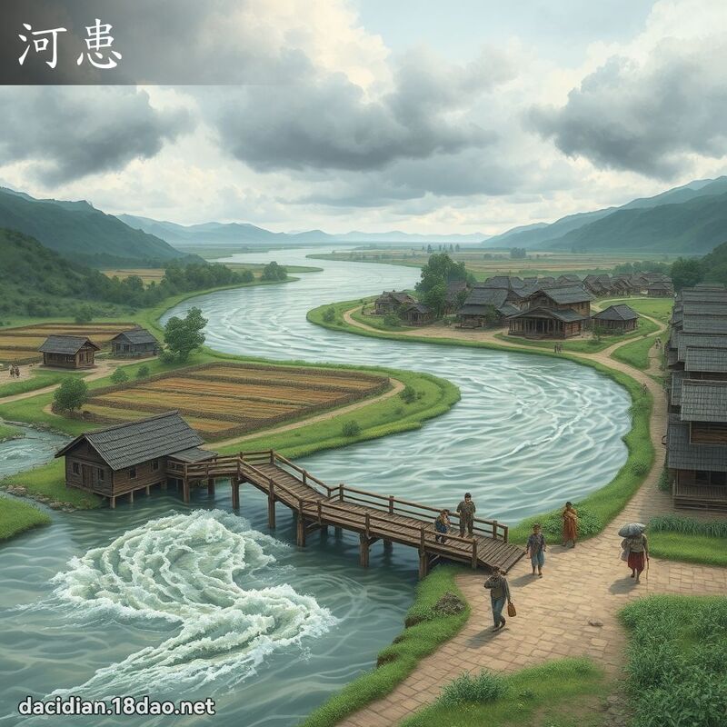 河患 - 国语大辞典配图