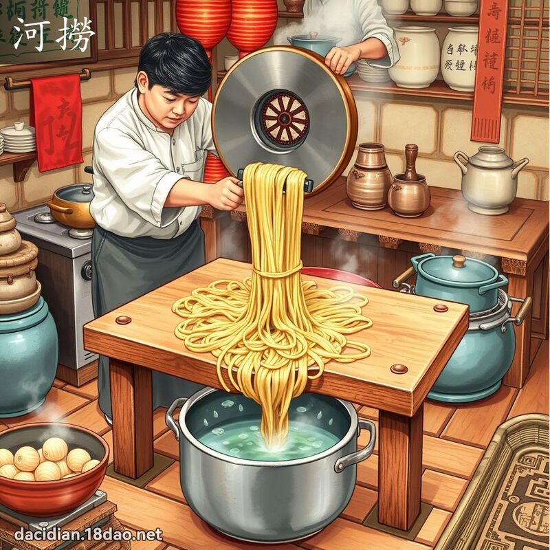 河捞 - 国语大辞典配图