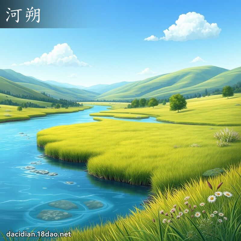 河朔 - 国语大辞典配图