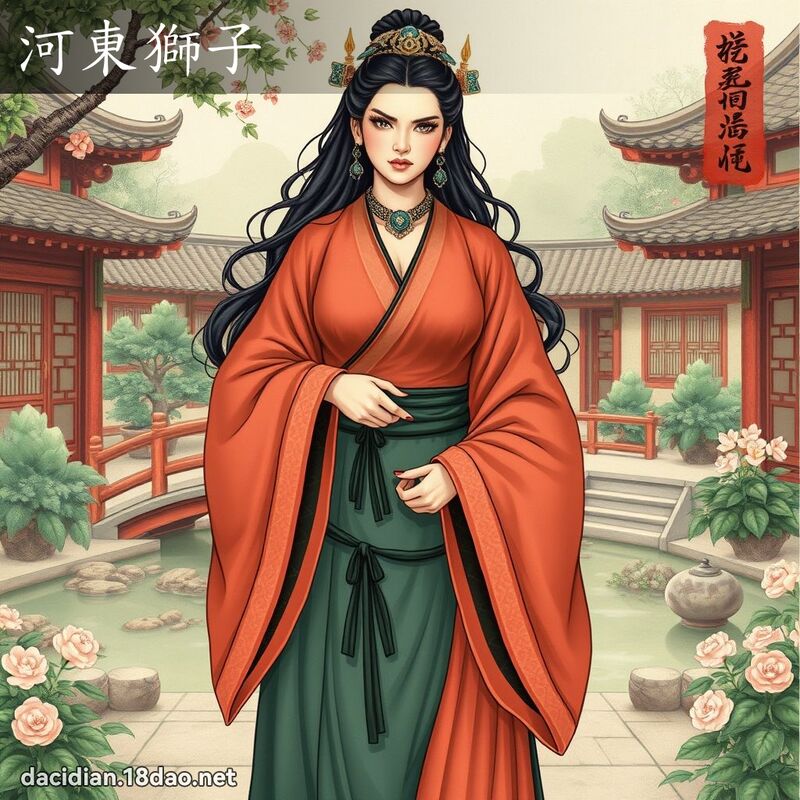 河東獅子 - 國語大辭典配圖