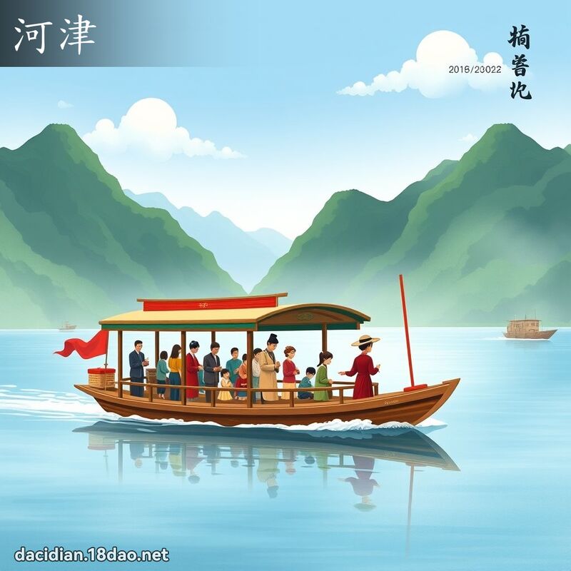 河津 - 國語大辭典配圖