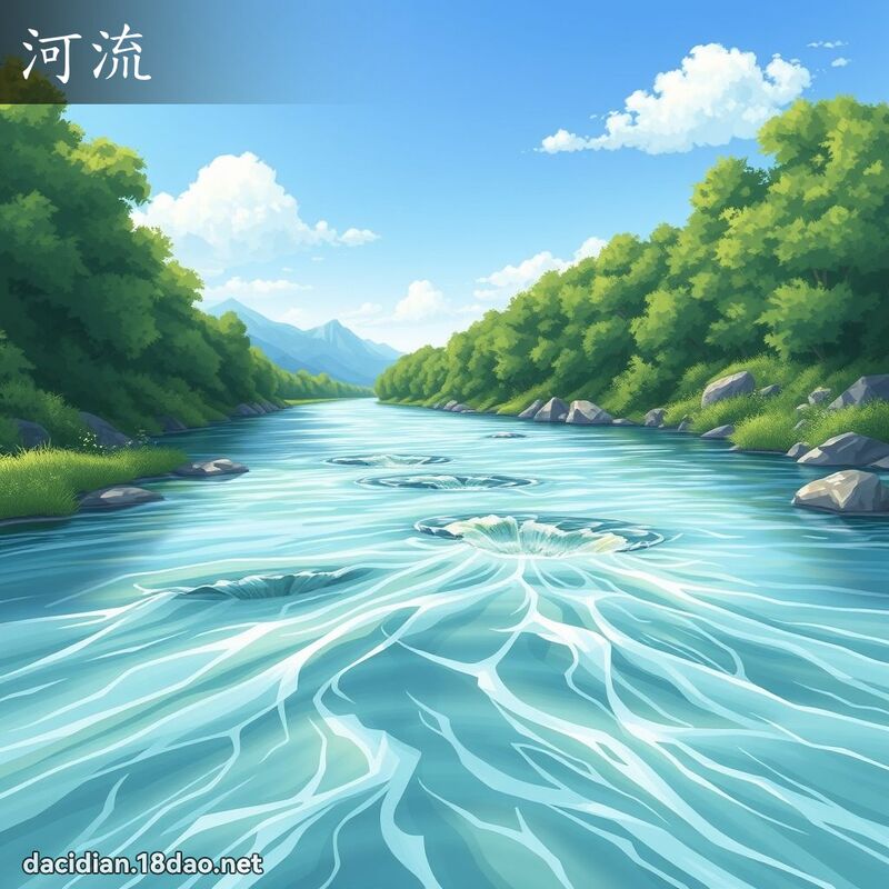 河流 - 國語大辭典配圖
