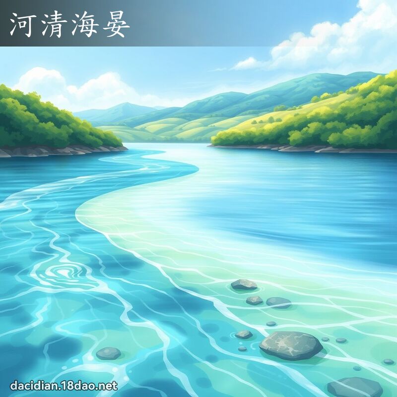 河清海晏 - 国语大辞典配图