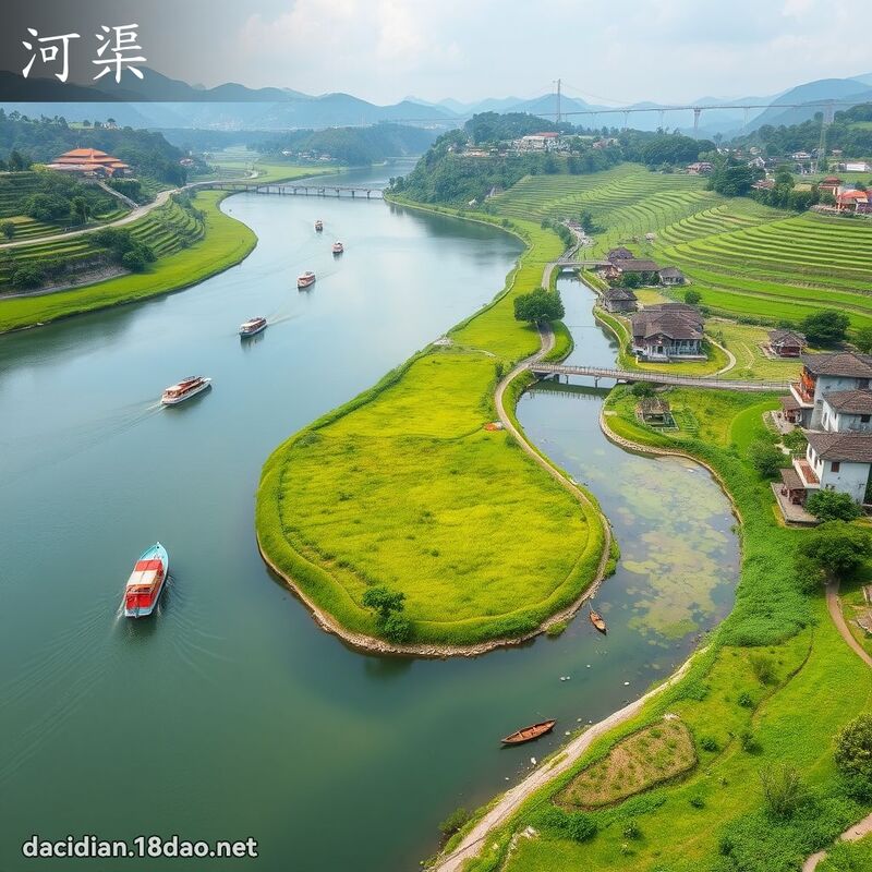 河渠 - 國語大辭典配圖