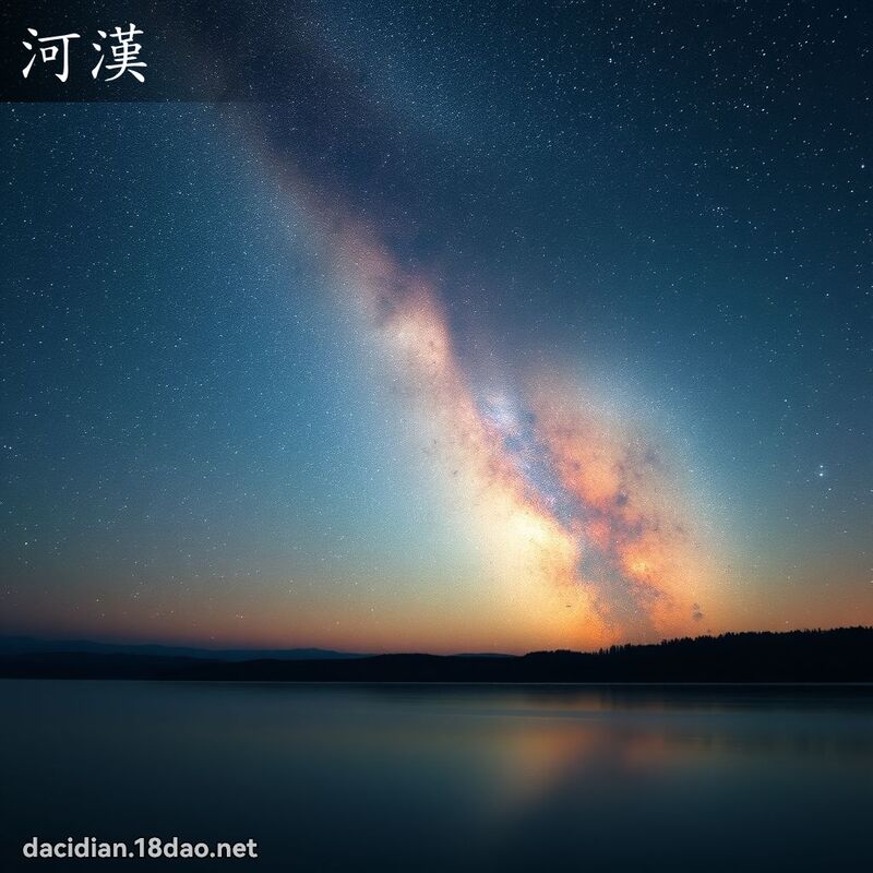 河汉 - 国语大辞典配图