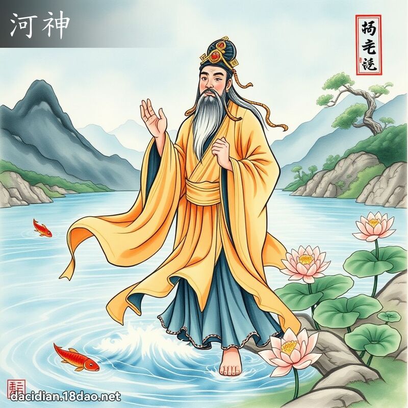 河神 - 國語大辭典配圖