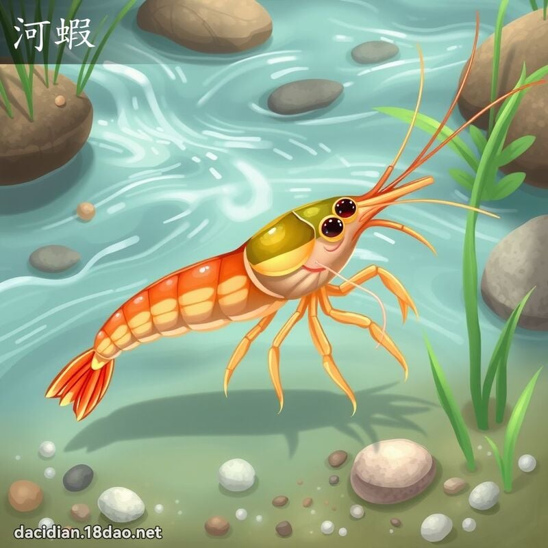 河虾 - 国语大辞典配图