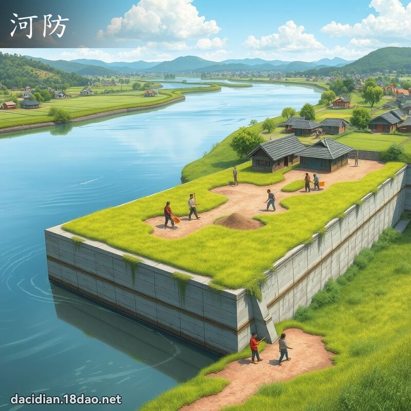 河防 - 国语大辞典配图