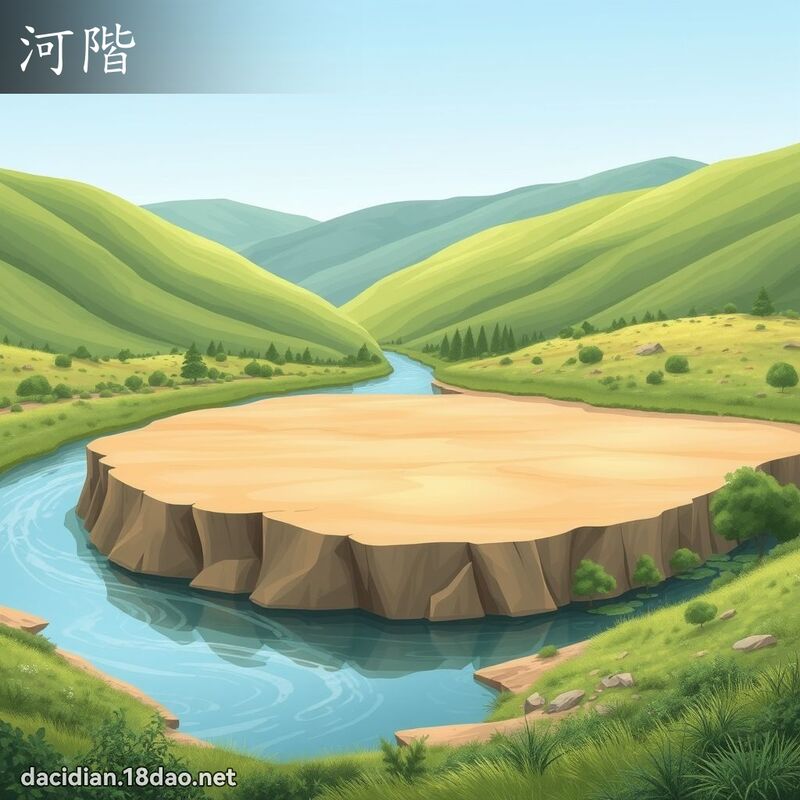 河階 - 國語大辭典配圖