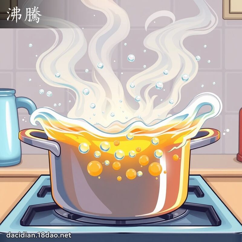 沸騰 - 國語大辭典配圖