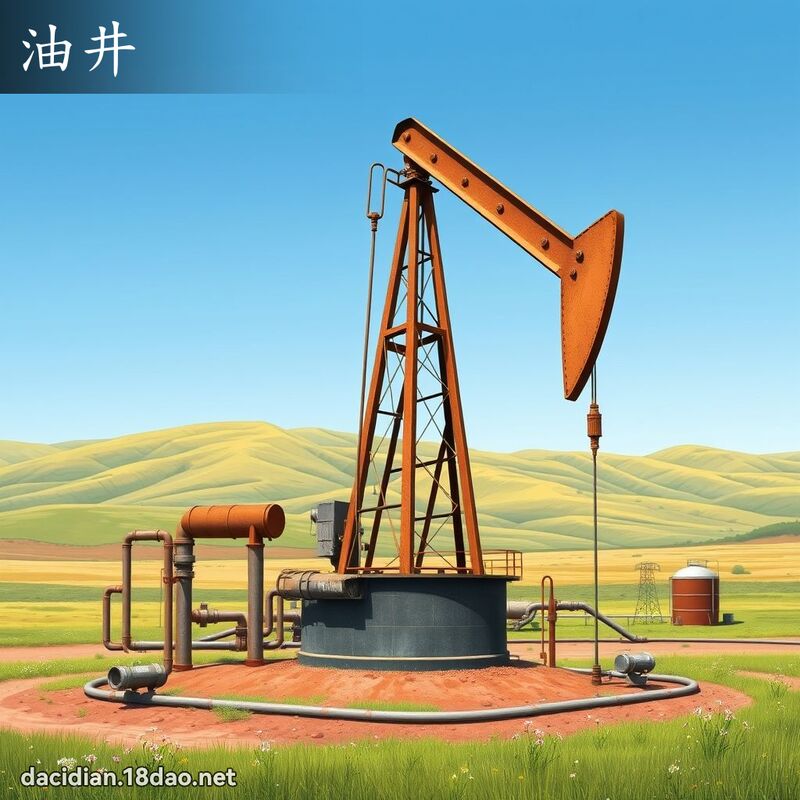 油井 - 國語大辭典配圖