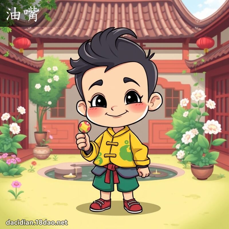 油嘴 - 國語大辭典配圖