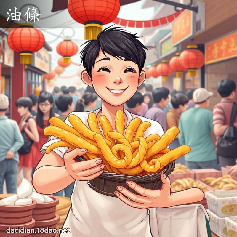 油條 - 國語大辭典配圖