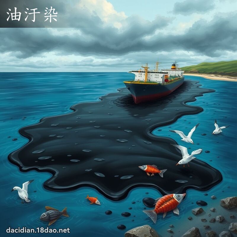 油汙染 - 国语大辞典配图
