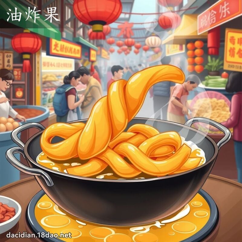 油炸果 - 國語大辭典配圖