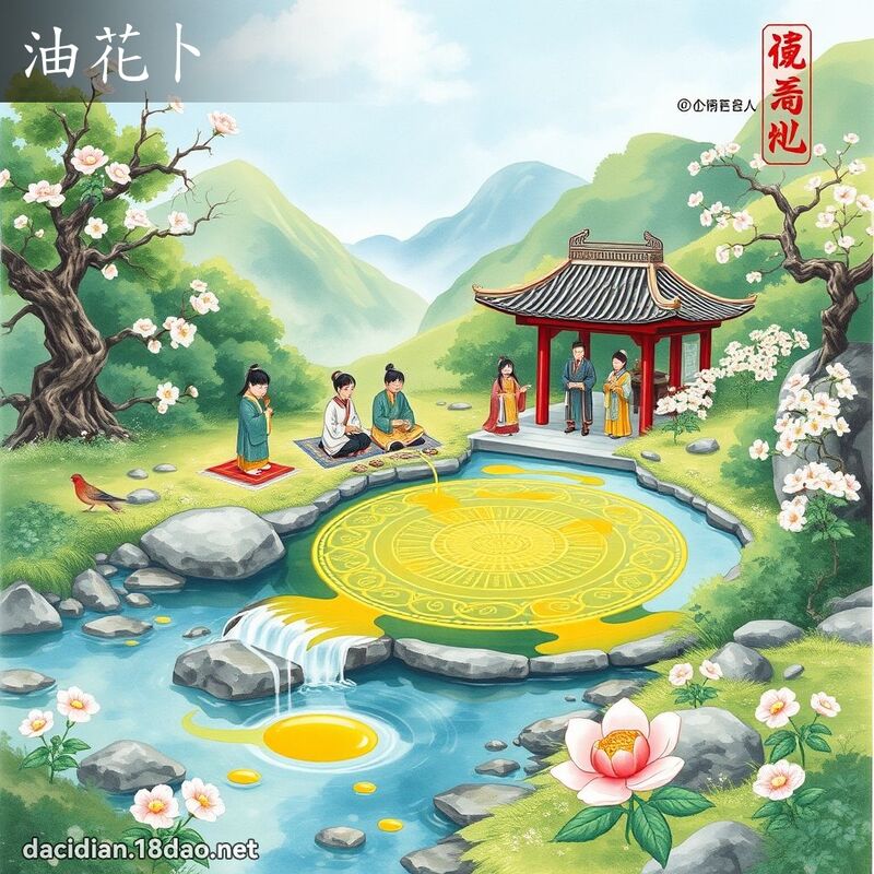 油花卜 - 国语大辞典配图