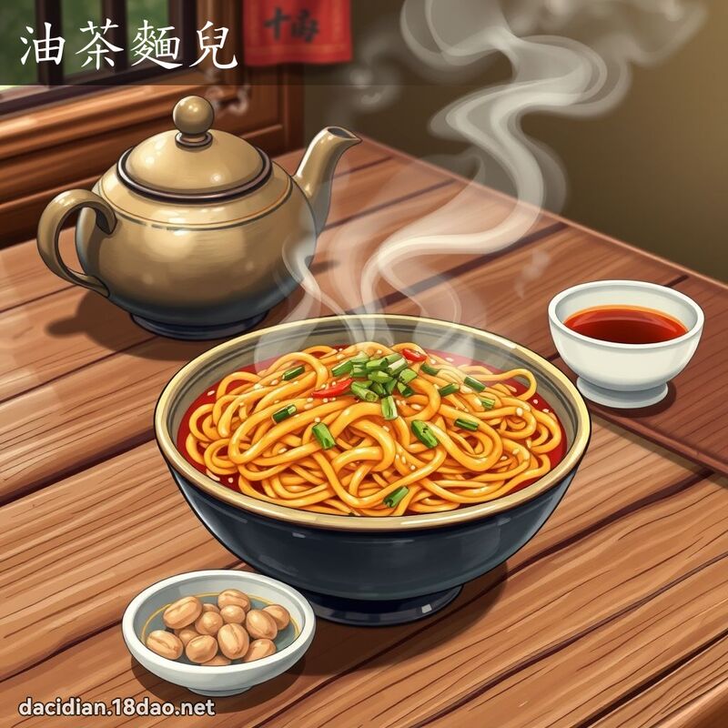 油茶麵兒 - 國語大辭典配圖