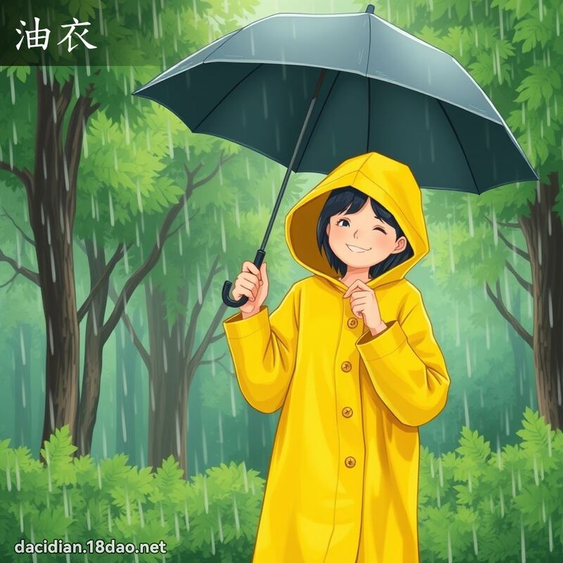 油衣 - 国语大辞典配图