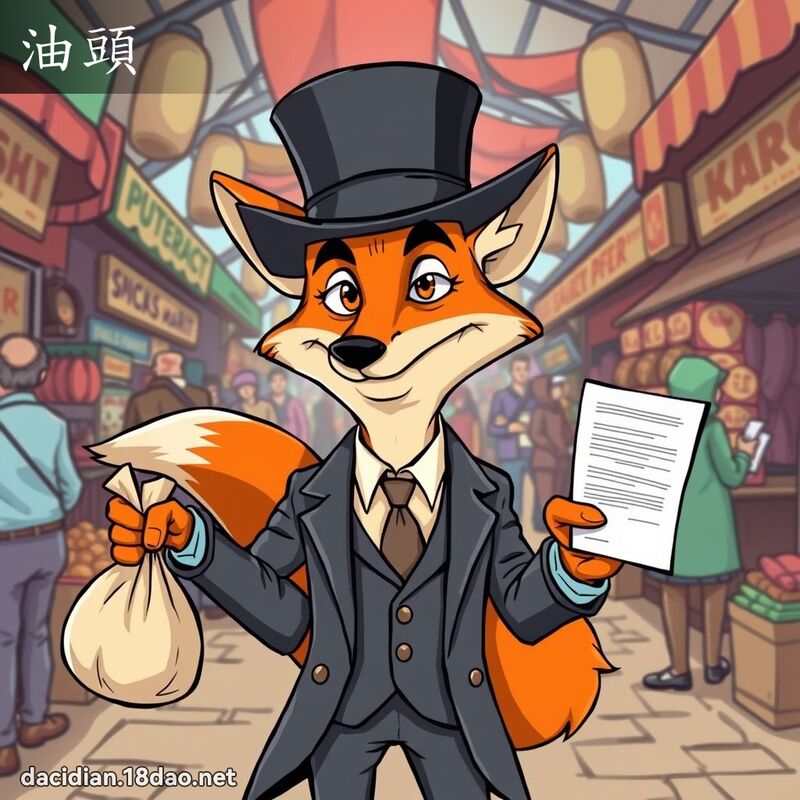 油头 - 国语大辞典配图