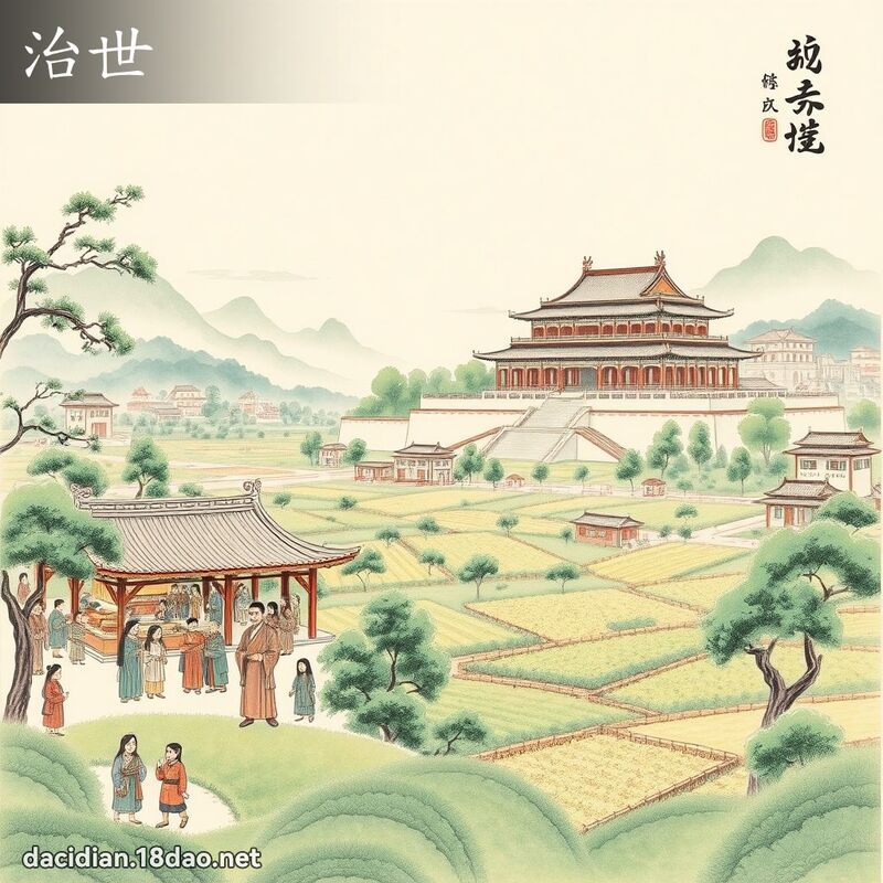 治世 - 國語大辭典配圖