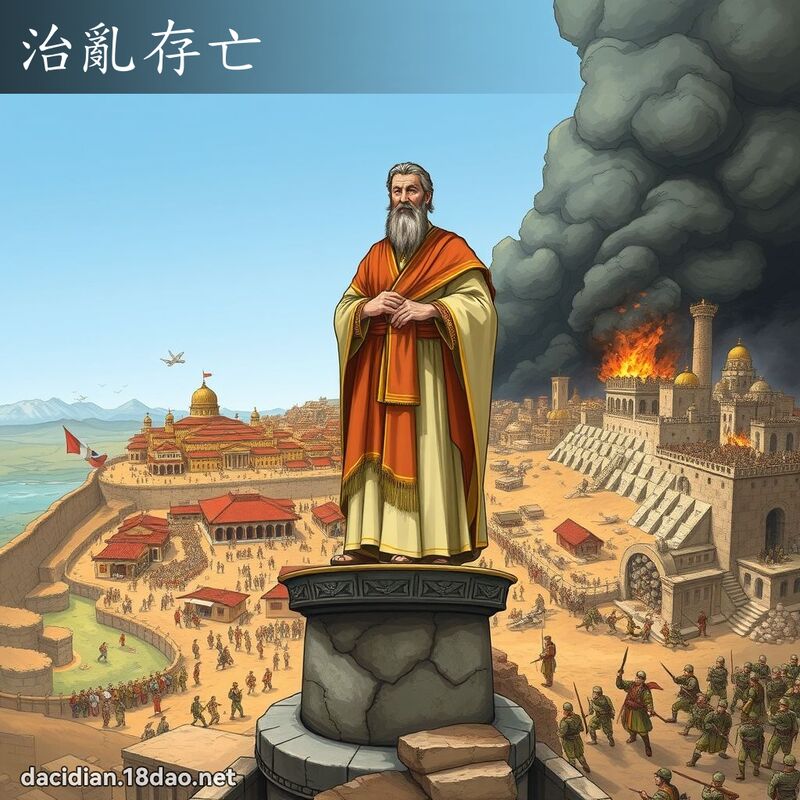治亂存亡 - 國語大辭典配圖