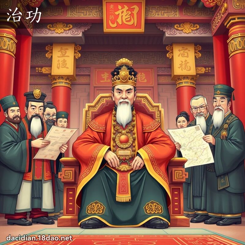 治功 - 国语大辞典配图