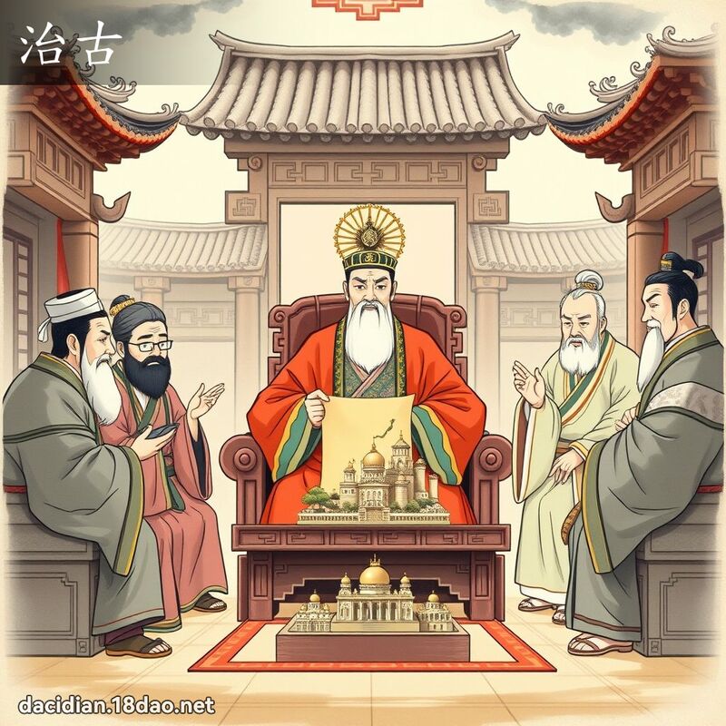 治古 - 國語大辭典配圖