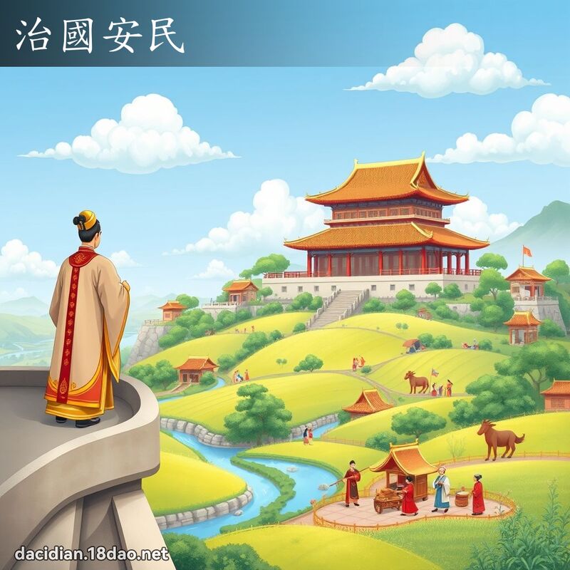 治国安民 - 国语大辞典配图