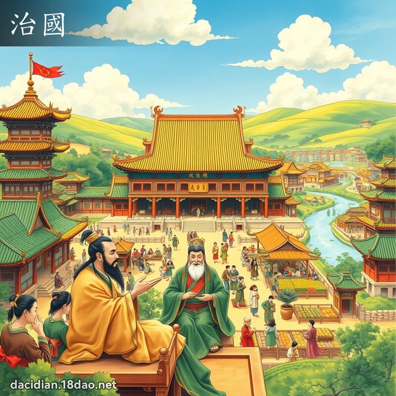 治国 - 国语大辞典配图