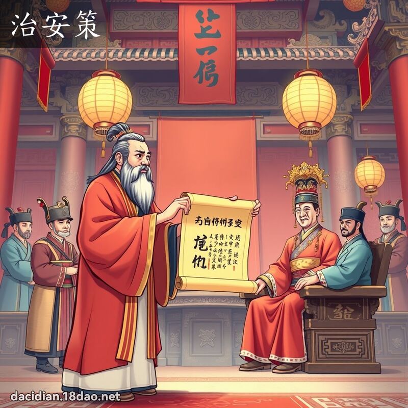 治安策 - 国语大辞典配图