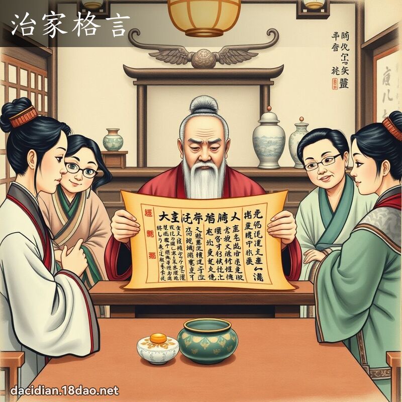 治家格言 - 國語大辭典配圖