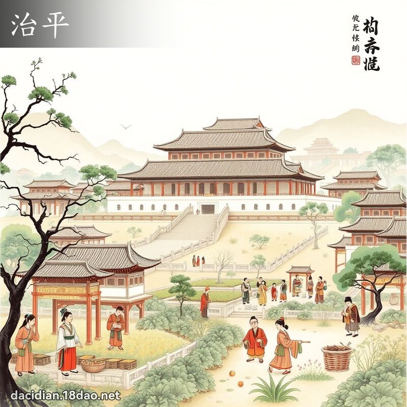 治平 - 國語大辭典配圖