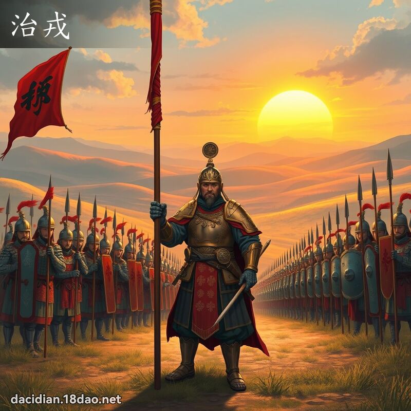 治戎 - 国语大辞典配图