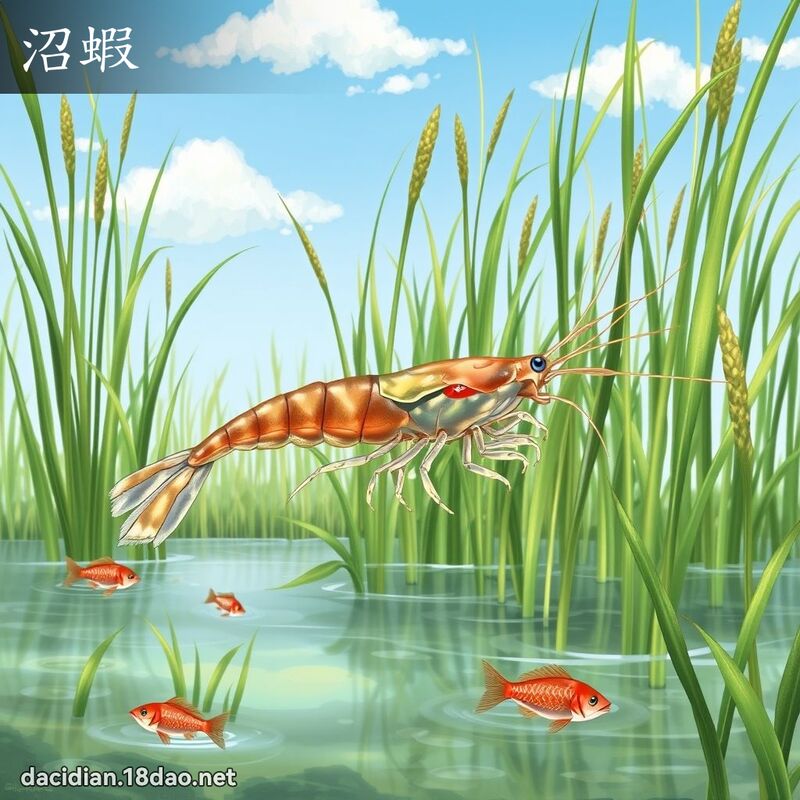 沼虾 - 国语大辞典配图