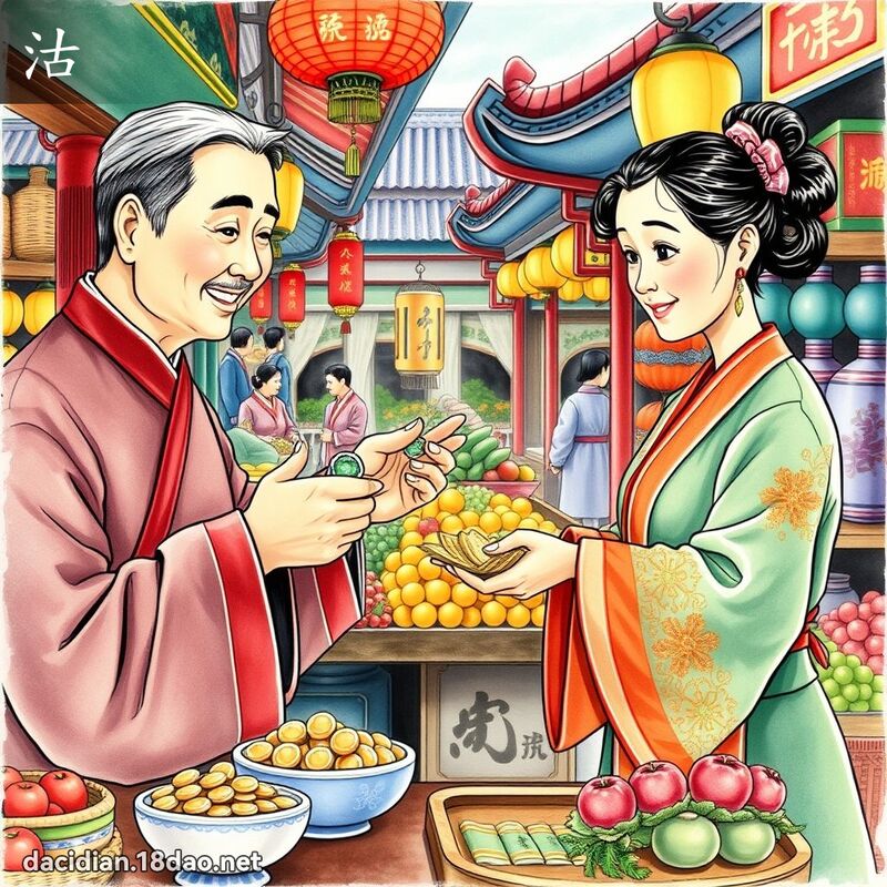 沽 - 国语大辞典配图