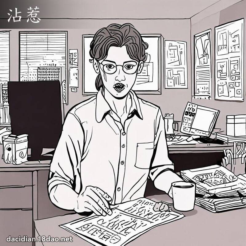 沾惹 - 国语大辞典配图
