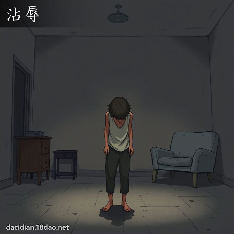 沾辱 - 國語大辭典配圖