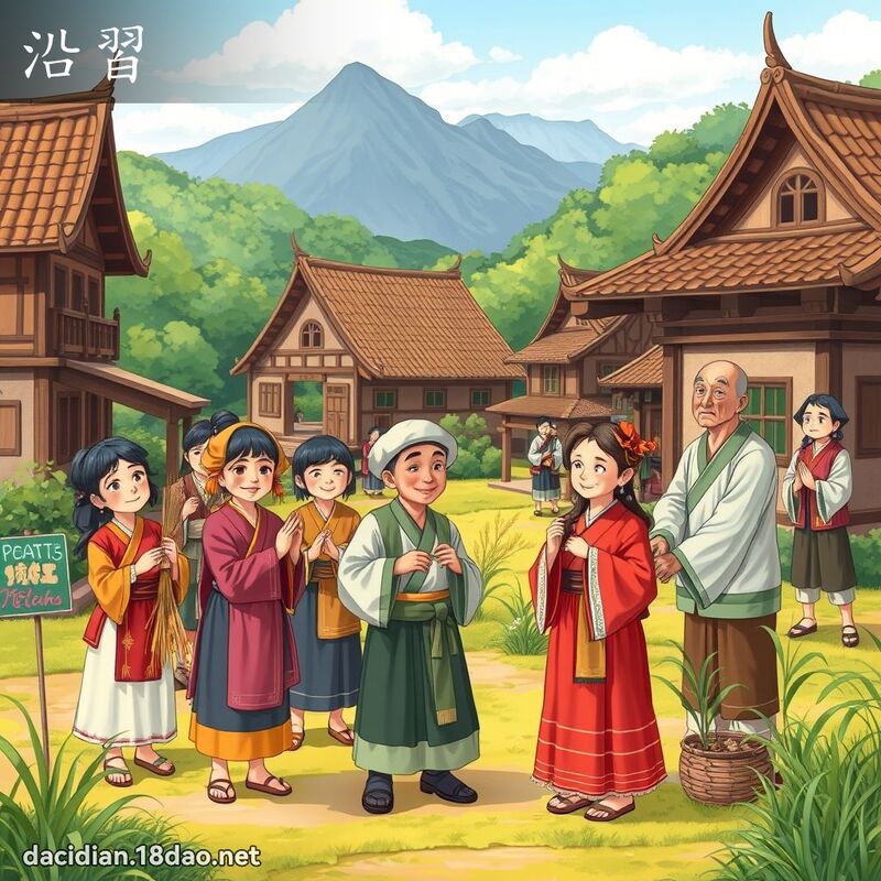 沿習 - 國語大辭典配圖
