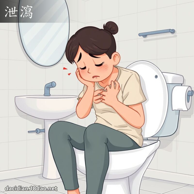 泄瀉 - 國語大辭典配圖